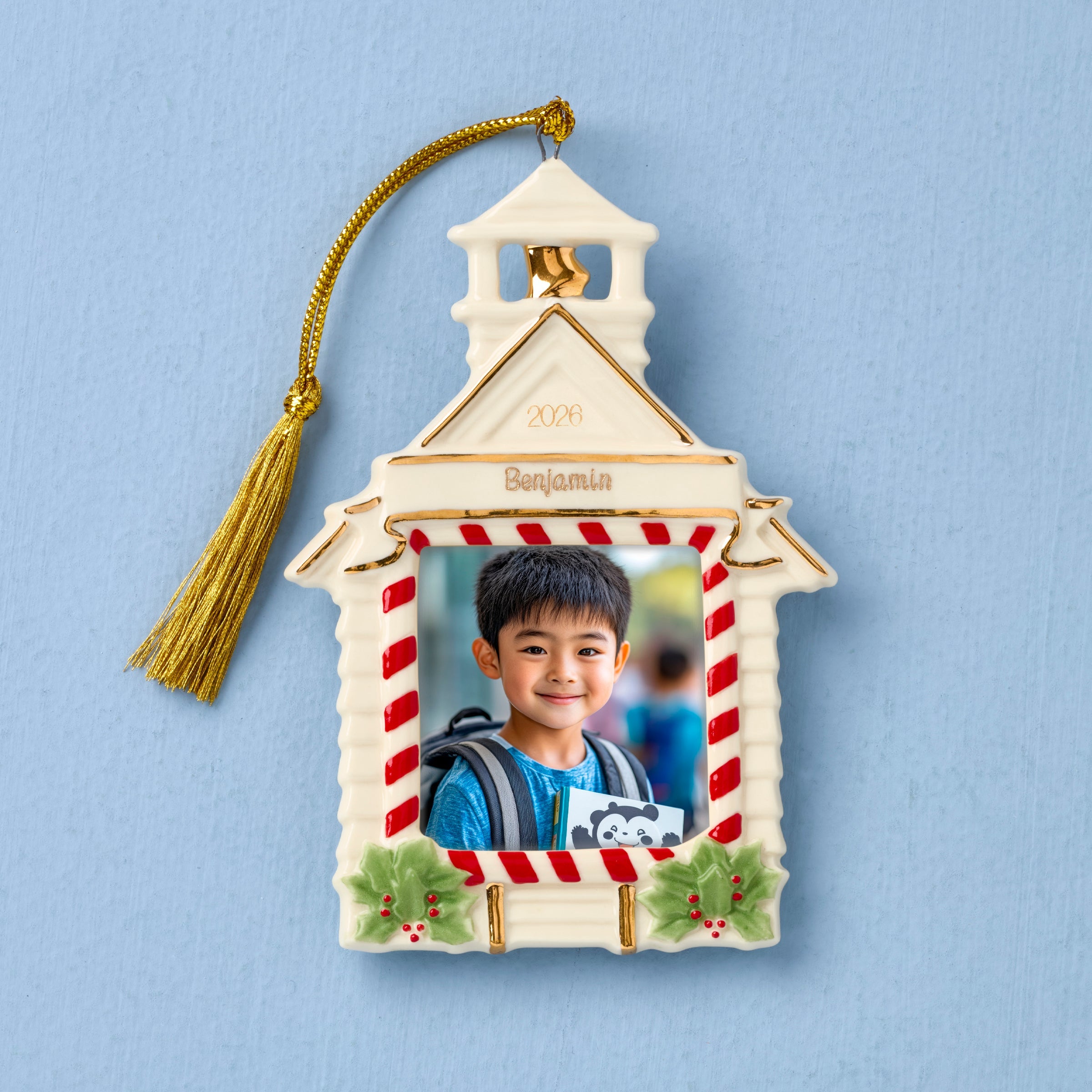 Personalized School Time Memories Ornament