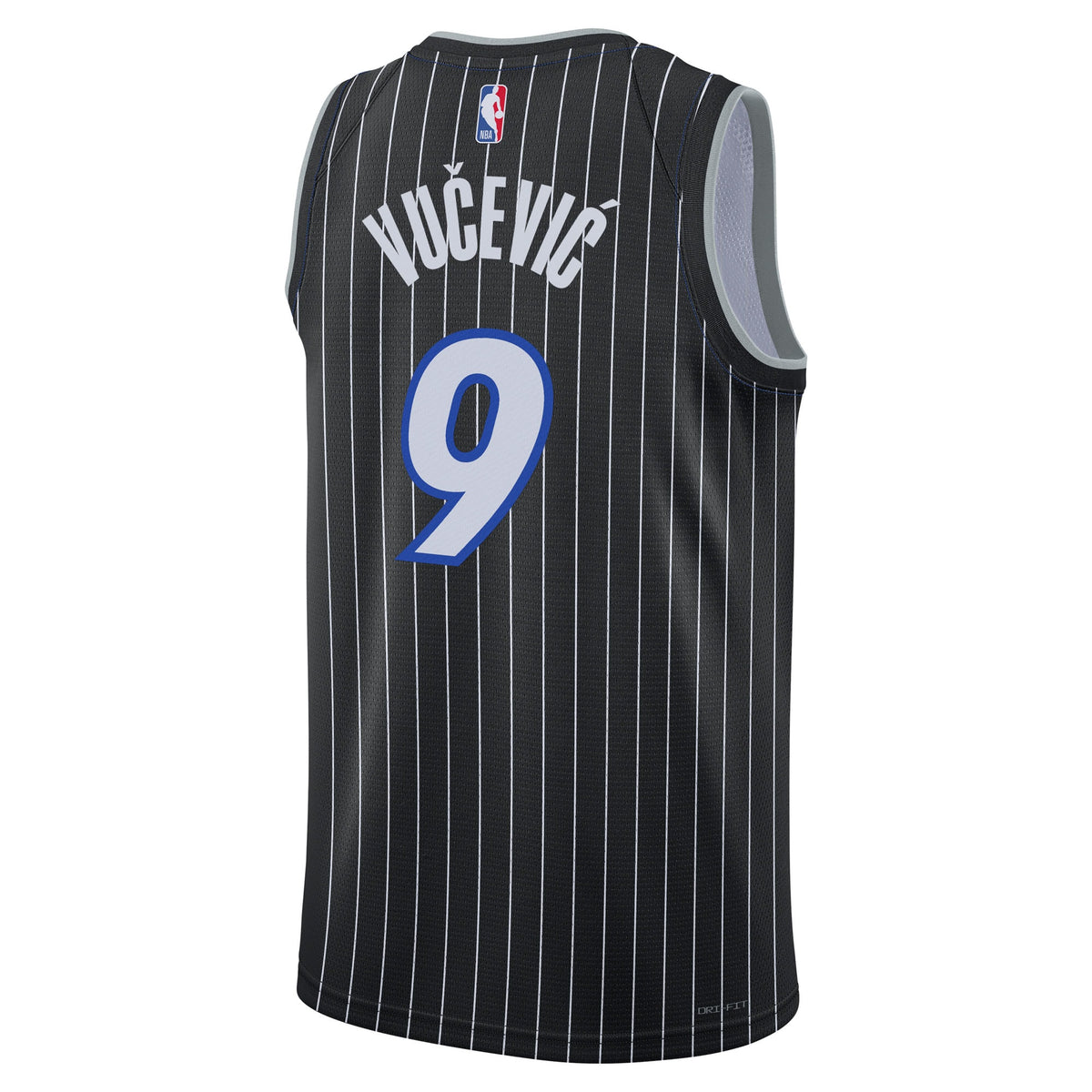 Orlando Magic Jordan Brand Statement Edition Jersey - Black - Nikola Vučević - Unisex