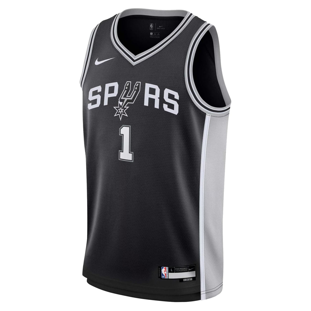 San Antonio Spurs Nike Icon Swingman Jersey – Victor Wembanyama – Youth